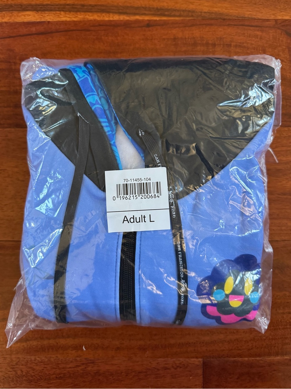 Pokemon 2026 XP World Championships Blue Space Pikachu Hoodie Jacket Adult Large